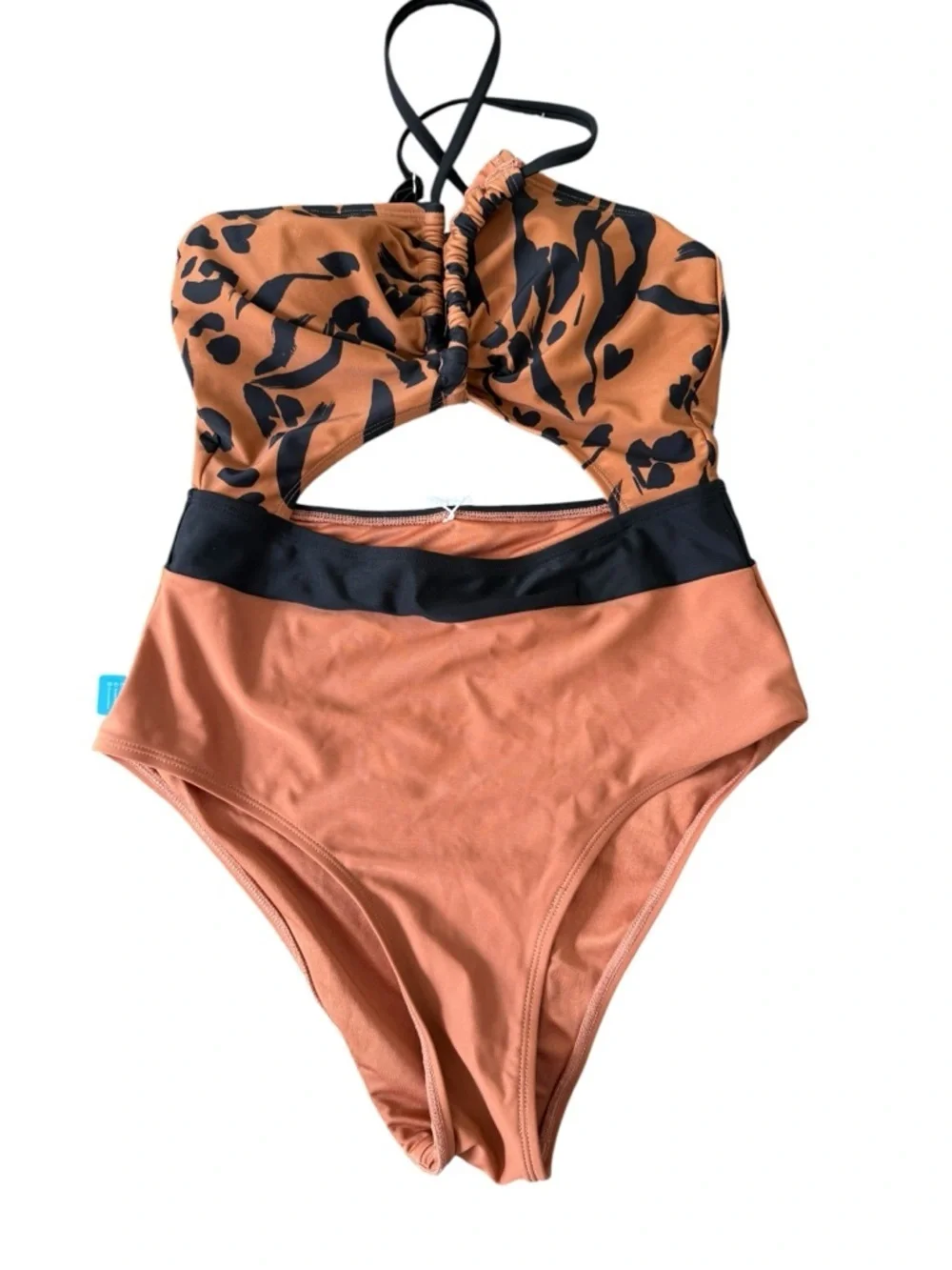 NWT Cupshe Peach One-Piece Swimsuit